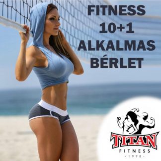 Titán Fitness Klub10+1 Alkalmas Bérlet